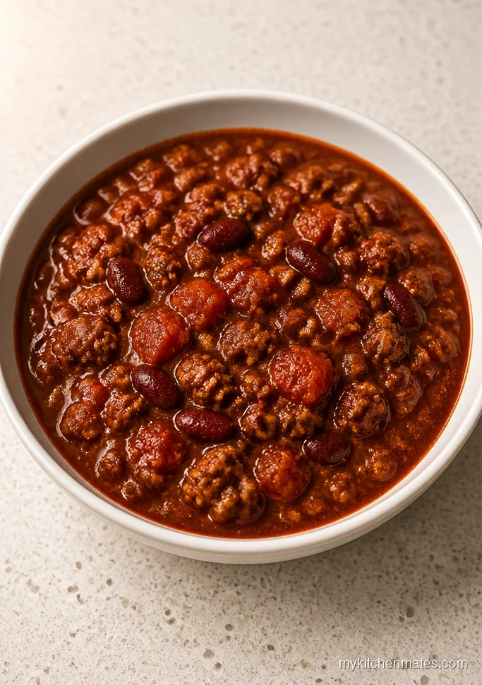 Classic Slow Cooker Beef Chili