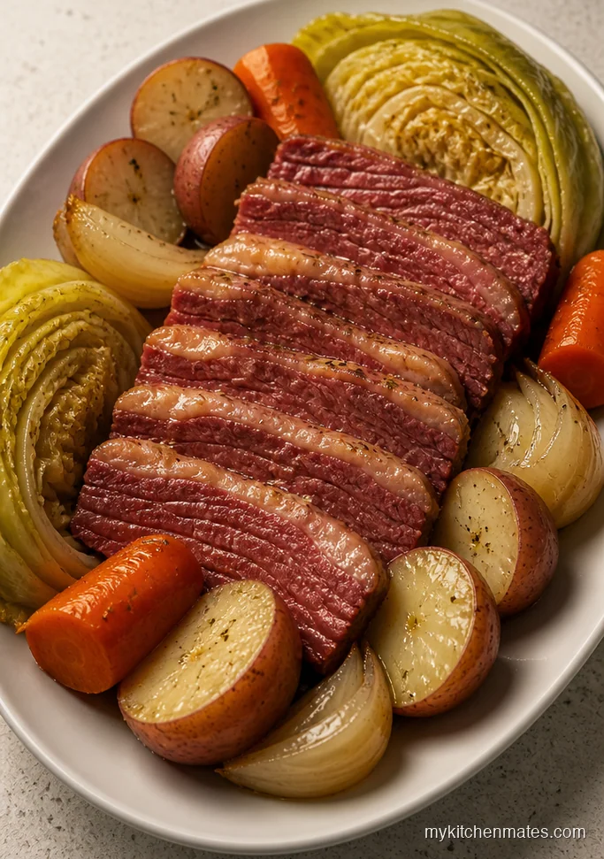 Classic Slow Cooker Corned Beef and Cabbage