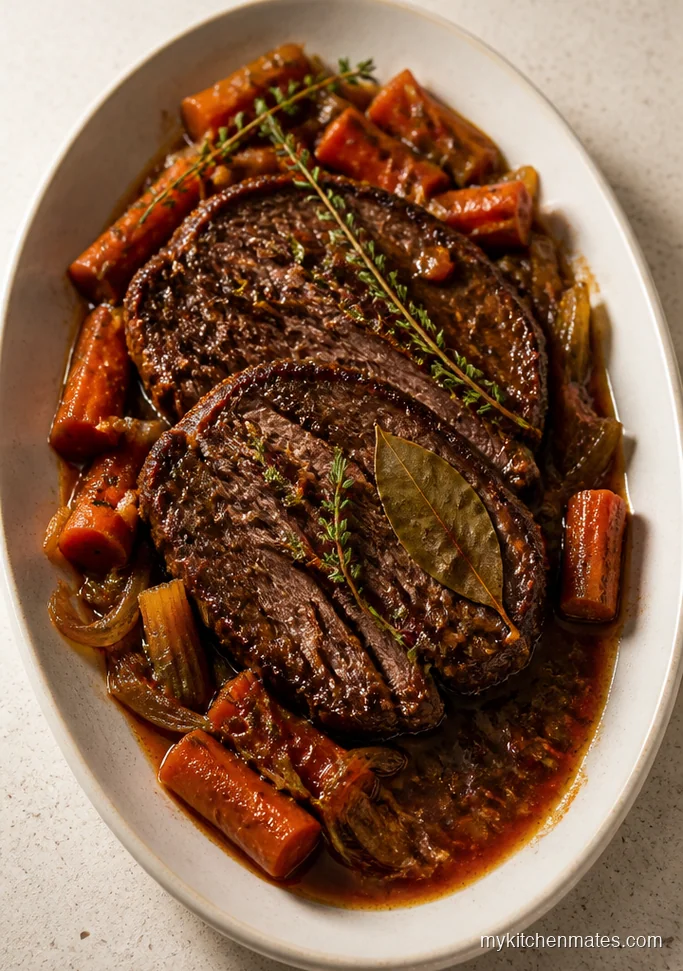 Classic Slow Cooker Venison Pot Roast