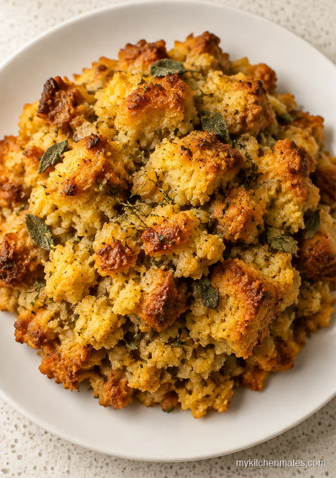 Classic Southern Buttermilk Cornbread Stuffing