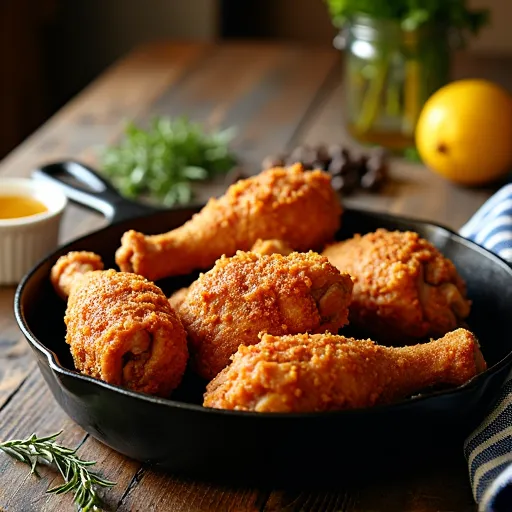 Classic Southern Buttermilk Fried Chicken