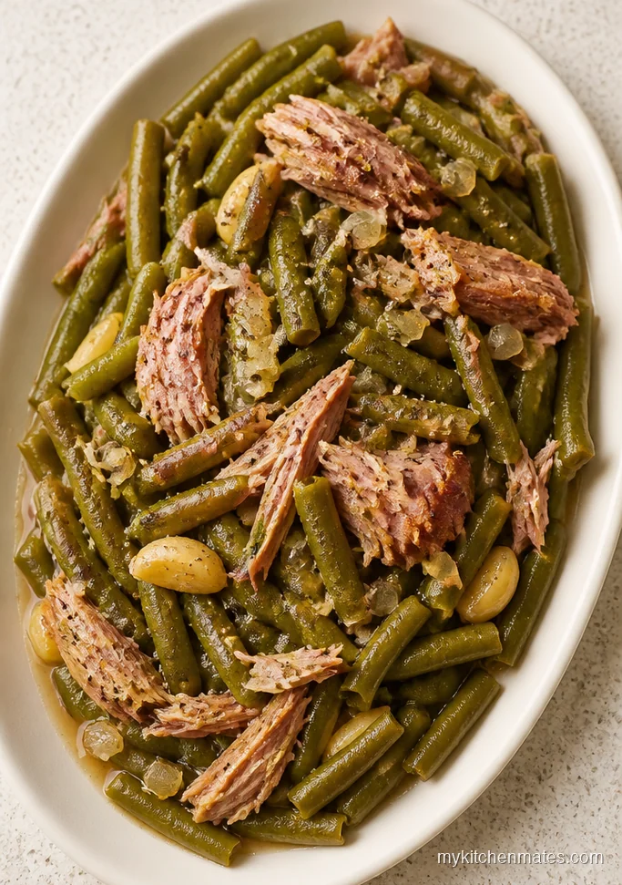 Classic Southern Green Beans With Smoked Turkey