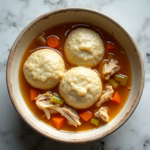 Classic Southern-Style Chicken and Dumplings with Buttermilk