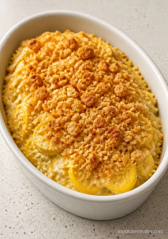 Classic Southern Yellow Squash Casserole
