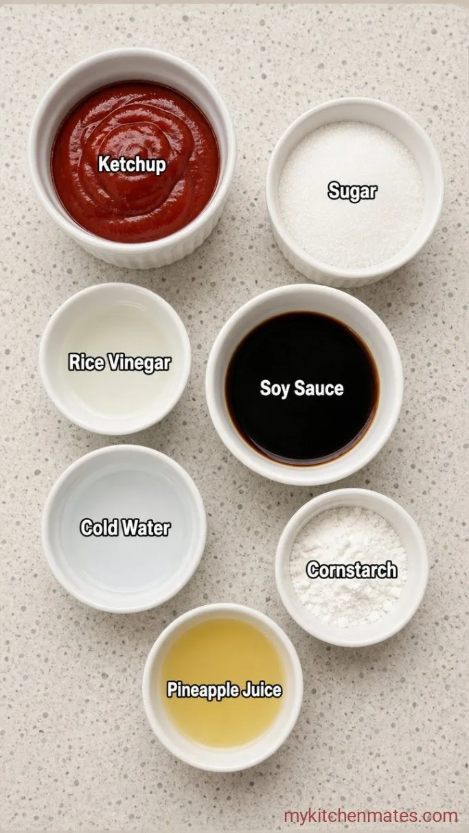 15-Minute Classic Sweet And Sour Sauce Ingredients