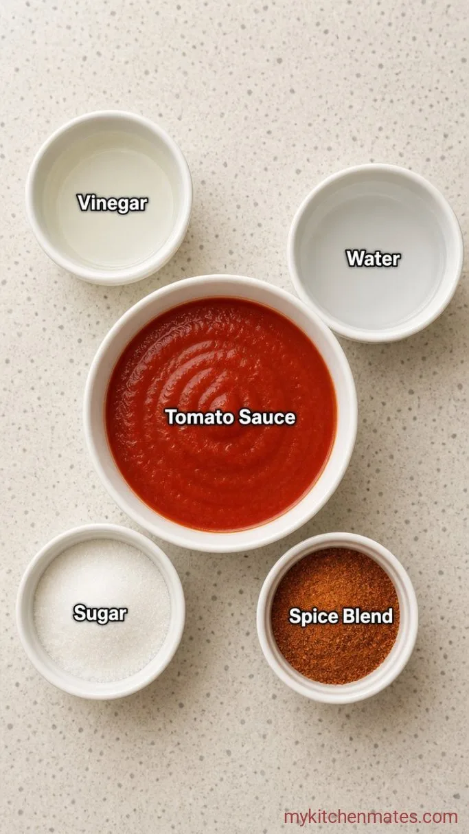 Homemade Classic Taco Sauce (Ready in 15 Minutes) Ingredients