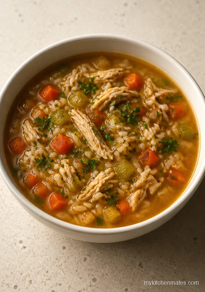 Classic Turkey Rice Soup