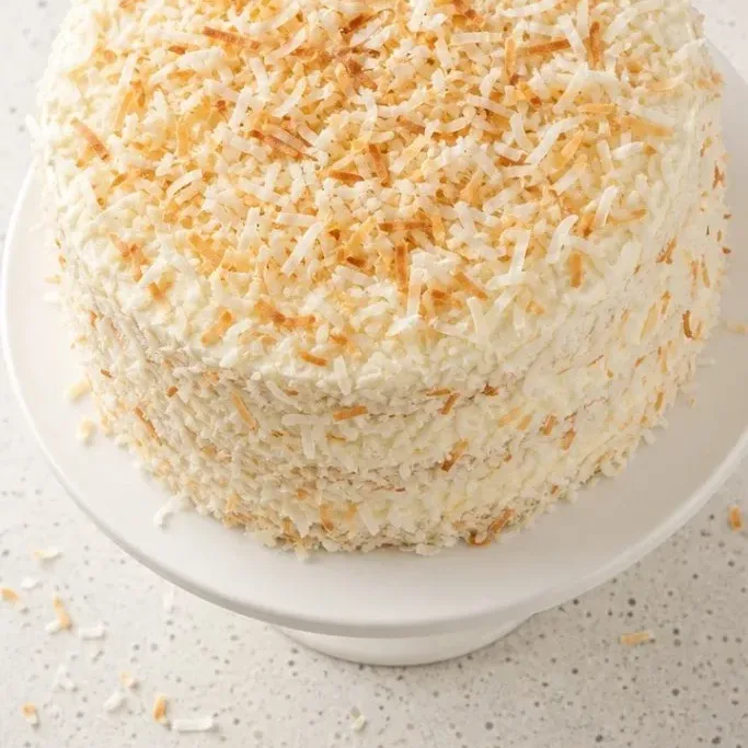 Coconut Birthday Cake Coconut Birthday Cake