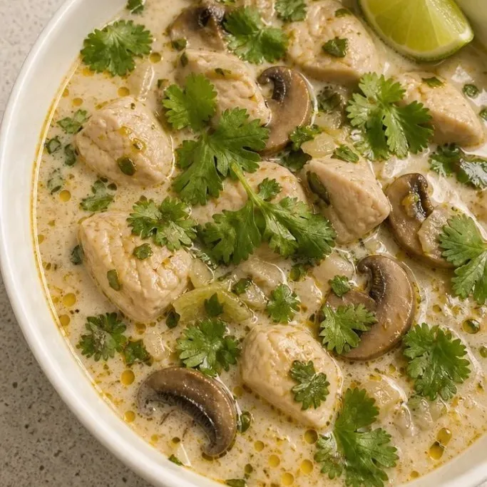 Quick Creamy Coconut Chicken Soup Coconut Chicken Soup