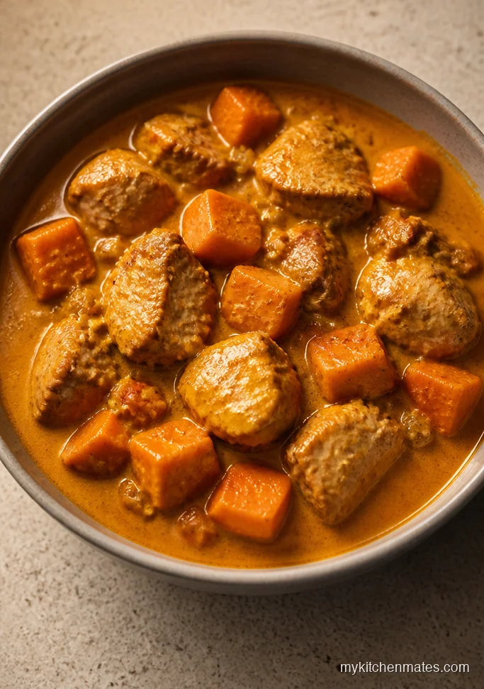 Coconut Chicken Sweet Potato Curry