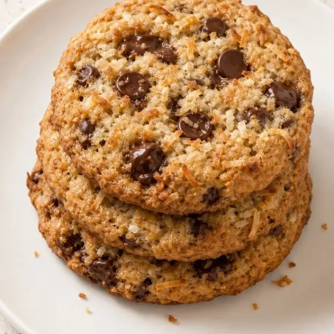 Coconut Chocolate Chip Cookies