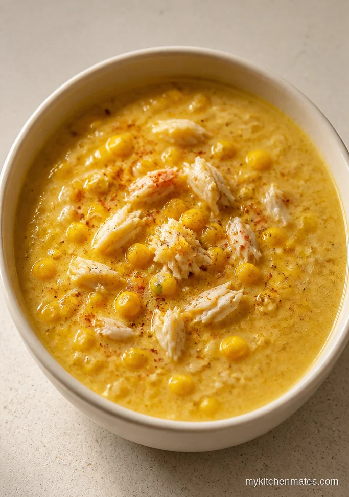 Coconut Crab and Sweet Corn Soup