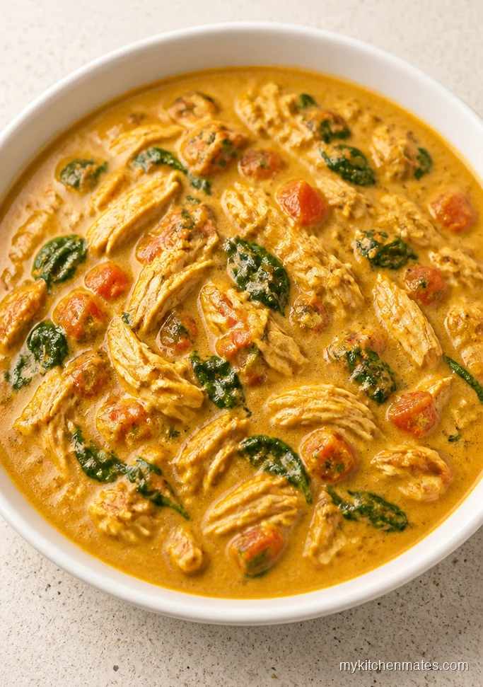 13 Chicken Cream Cheese Crockpot Recipes for Cozy Dinners Coconut Cream Cheese Chicken Curry