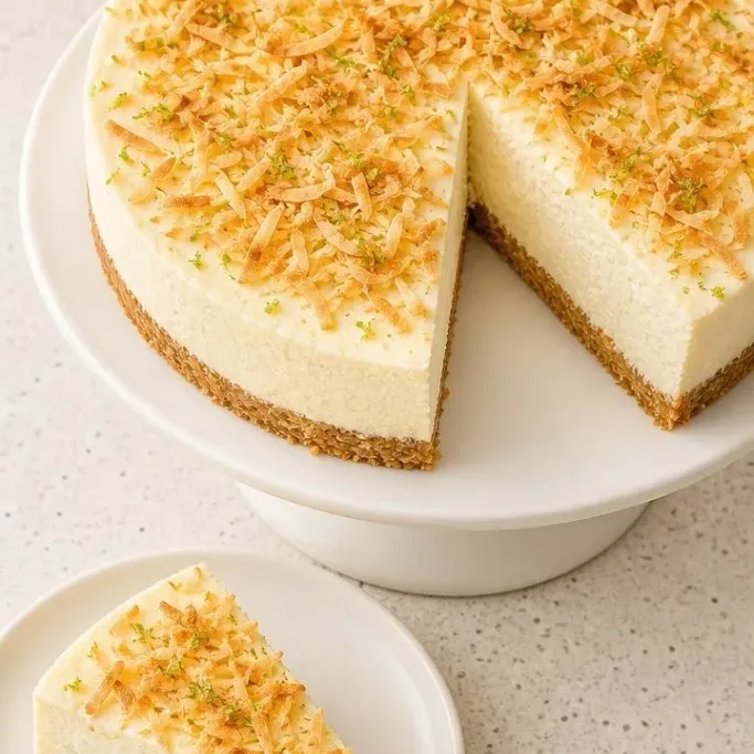Coconut Cream Cheesecake