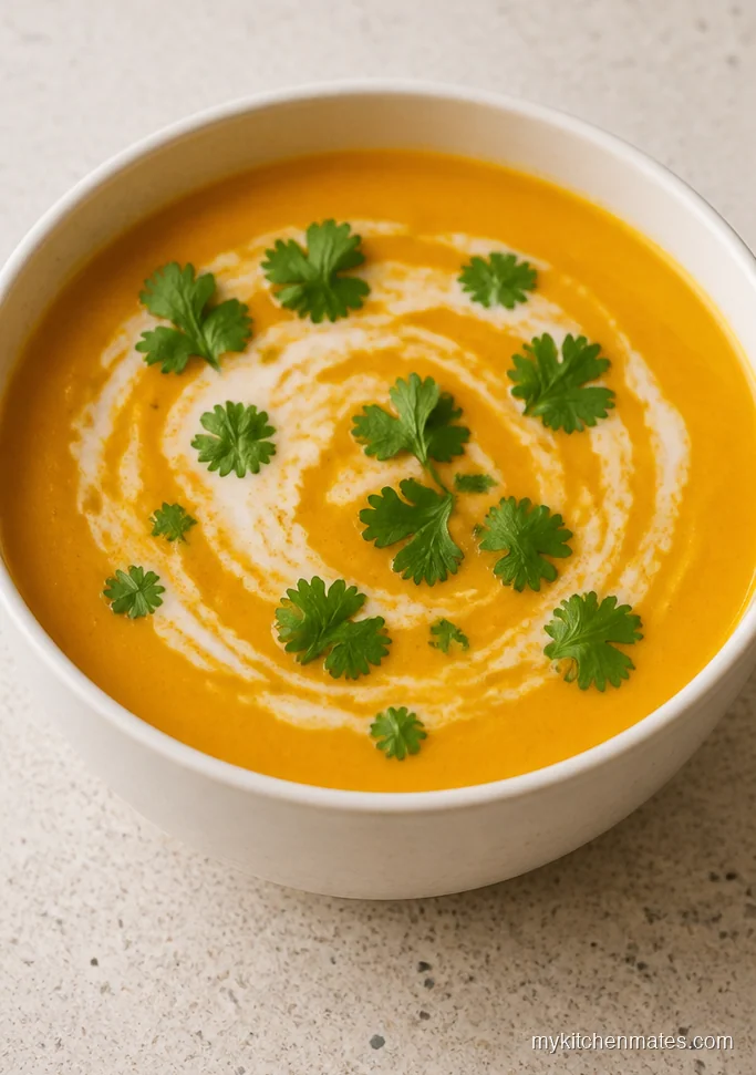 Coconut Curry Butternut Squash Soup