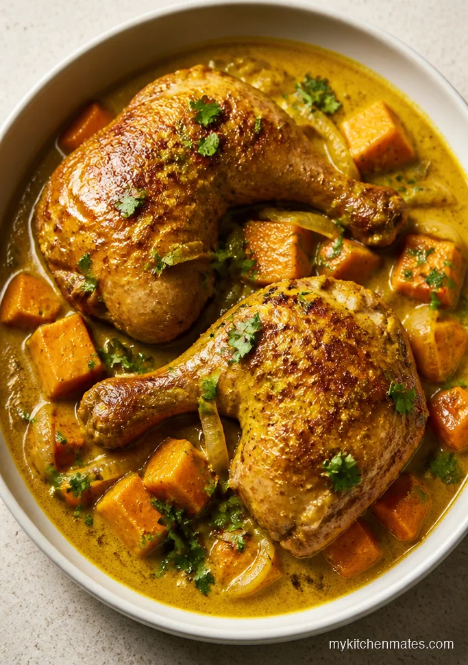 Coconut Curry Chicken Legs