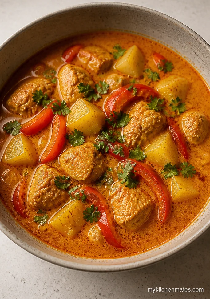 Coconut Curry Chicken Potato Soup