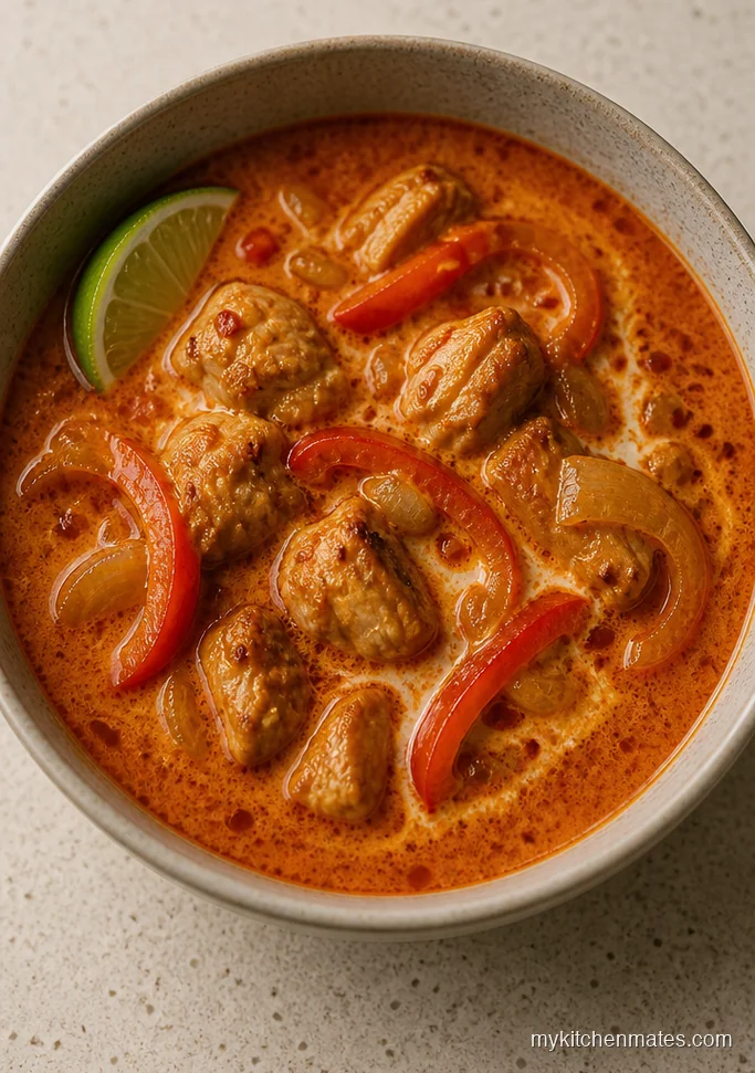 Coconut Curry Chicken Thigh Soup