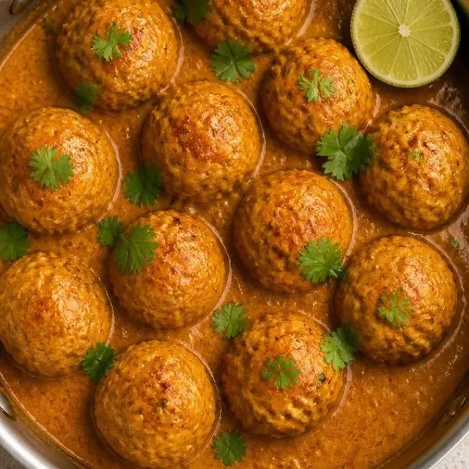 Coconut Curry Meatballs