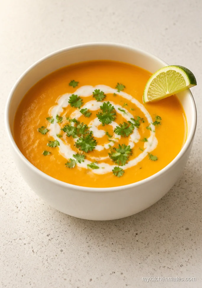Coconut Curry Sweet Potato Soup