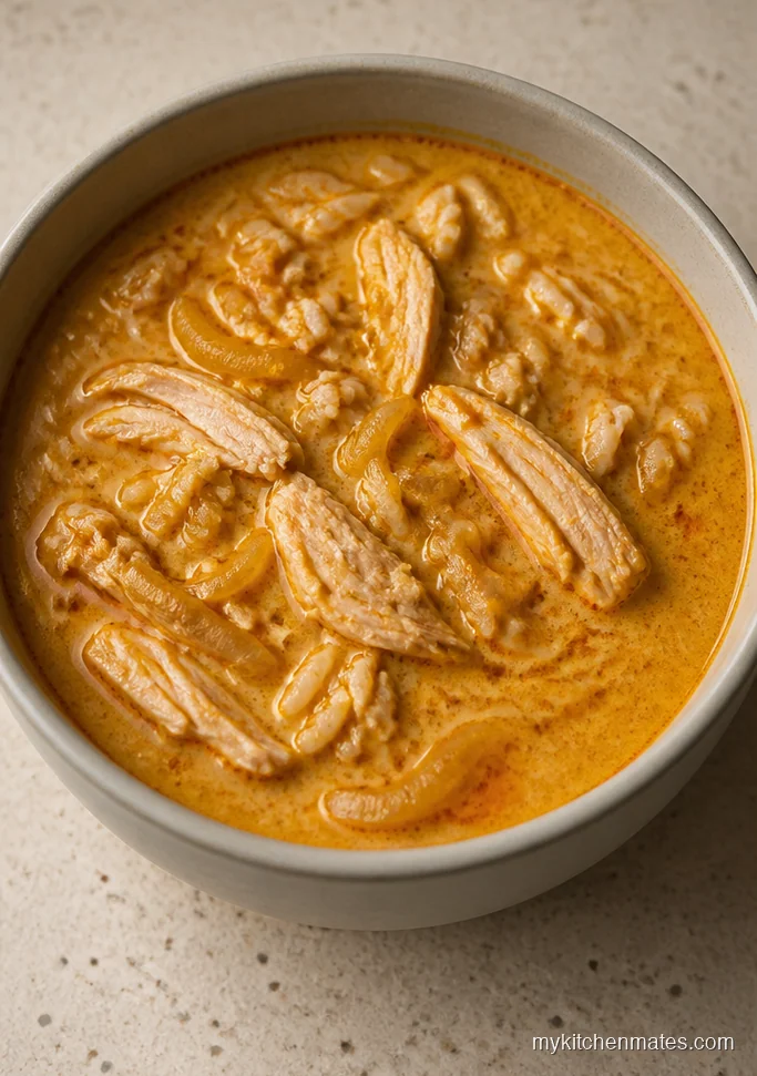 Coconut Curry Turkey Rice Soup