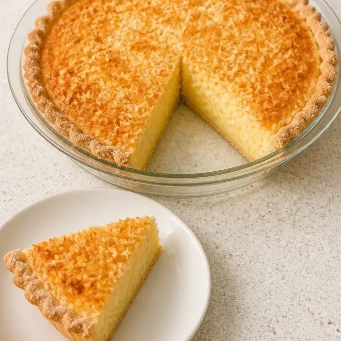 Coconut Custard Pie