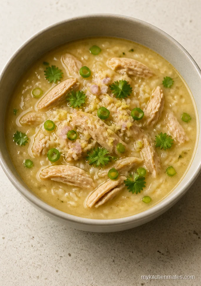 Coconut Ginger Chicken and Rice Soup