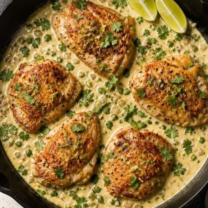 30-Minute Creamy Coconut Lime Chicken Coconut Lime Chicken