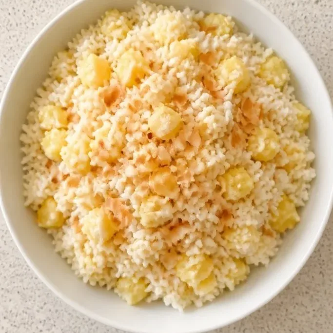 Creamy Coconut Pineapple Rice Coconut Pineapple Rice