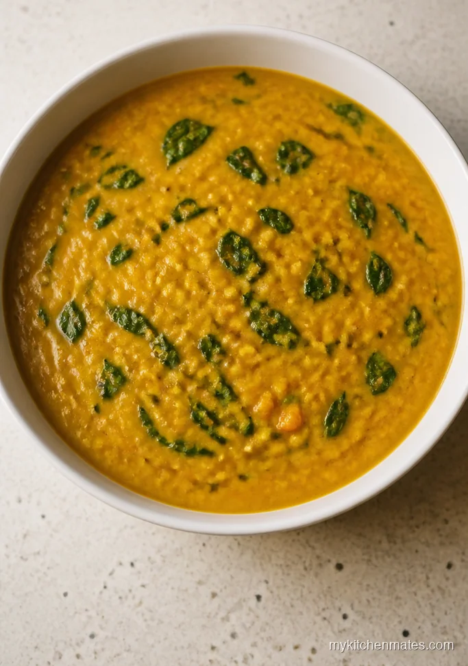 Coconut Red Lentil Curry Soup