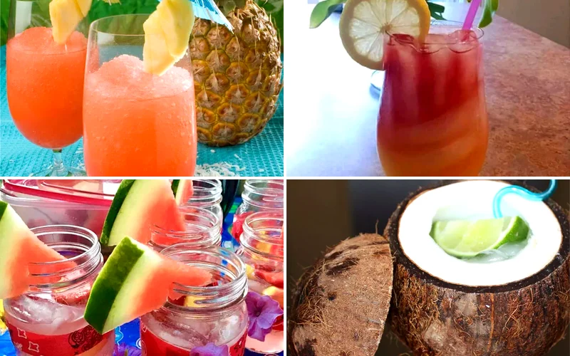 12 Tropical Coconut Rum Cocktails for Poolside Relaxation coconut rum drinks featured