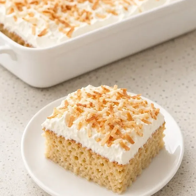 Coconut Tres Leches Cake