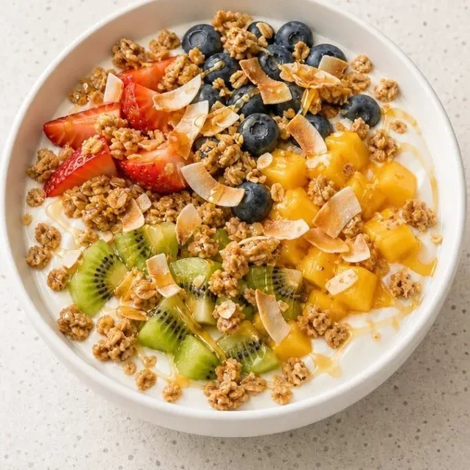 5-Minute Coconut Yogurt Bowl with Fresh Fruit Coconut Yogurt Bowl