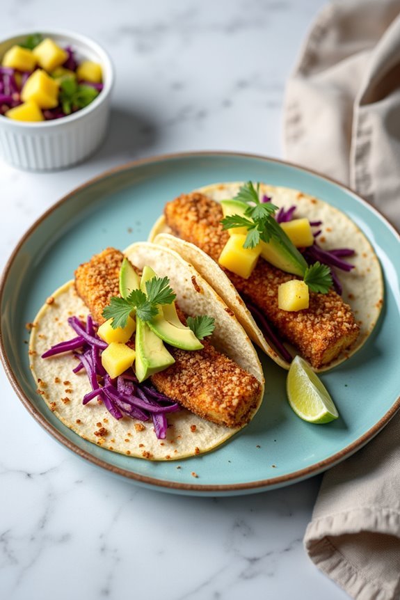 coconut mahi mahi tacos