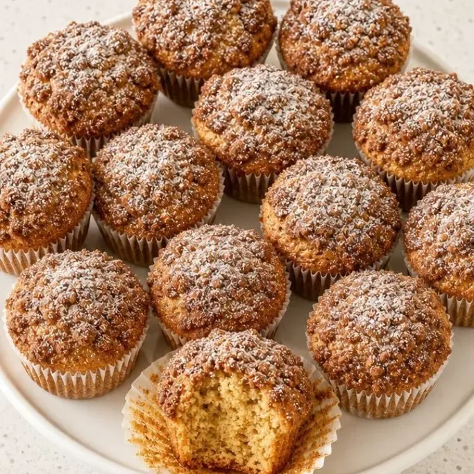 Coffee Cake Cupcakes