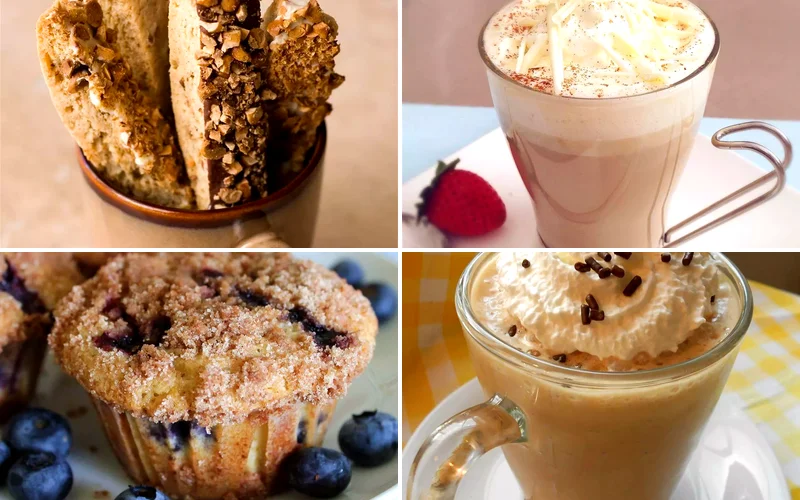 39 Coffeehouse Favorites and Snacks You Can Make at Home coffee shop recipes featured