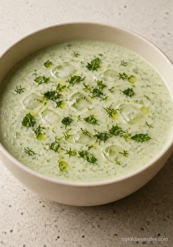 Cold Cucumber Yogurt Soup