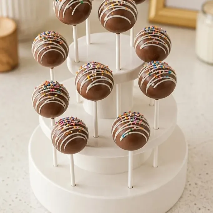 Cookie Dough Cake Pops (Safe to Eat Raw!) Cookie Dough Cake Pops