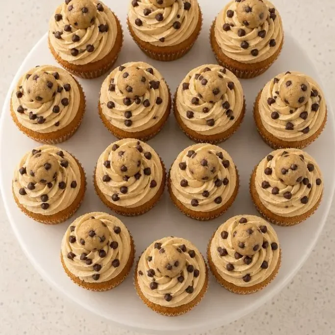 Cookie Dough Cupcakes