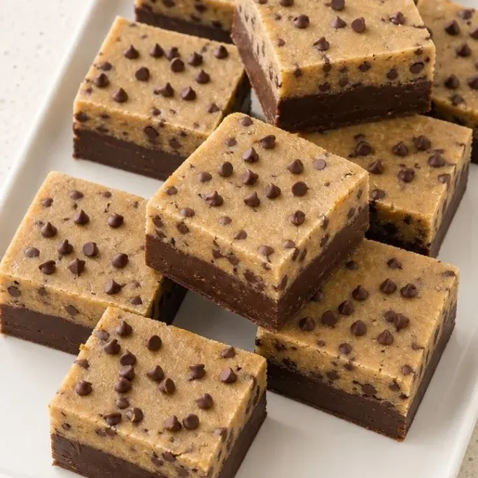 No-Bake Cookie Dough Fudge Cookie Dough Fudge