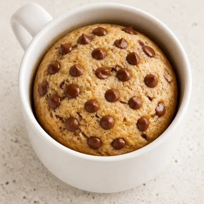 5-Minute Chocolate Chip Cookie Dough Mug Cake Cookie Dough Mug Cake