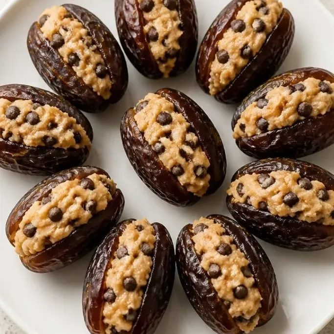 Cookie Dough Stuffed Dates