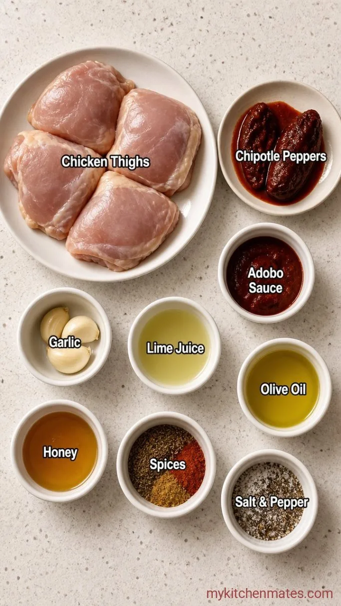 Copycat Chipotle Chicken: Smoky, Spicy, Juicy Ingredients