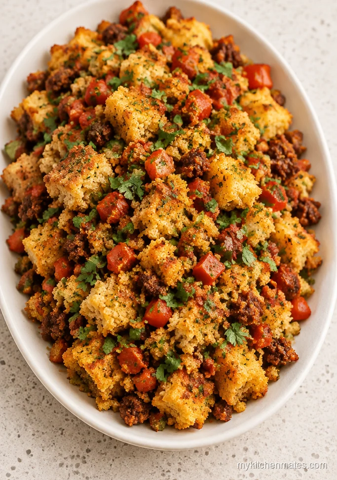 Cornbread and Chorizo Stuffing