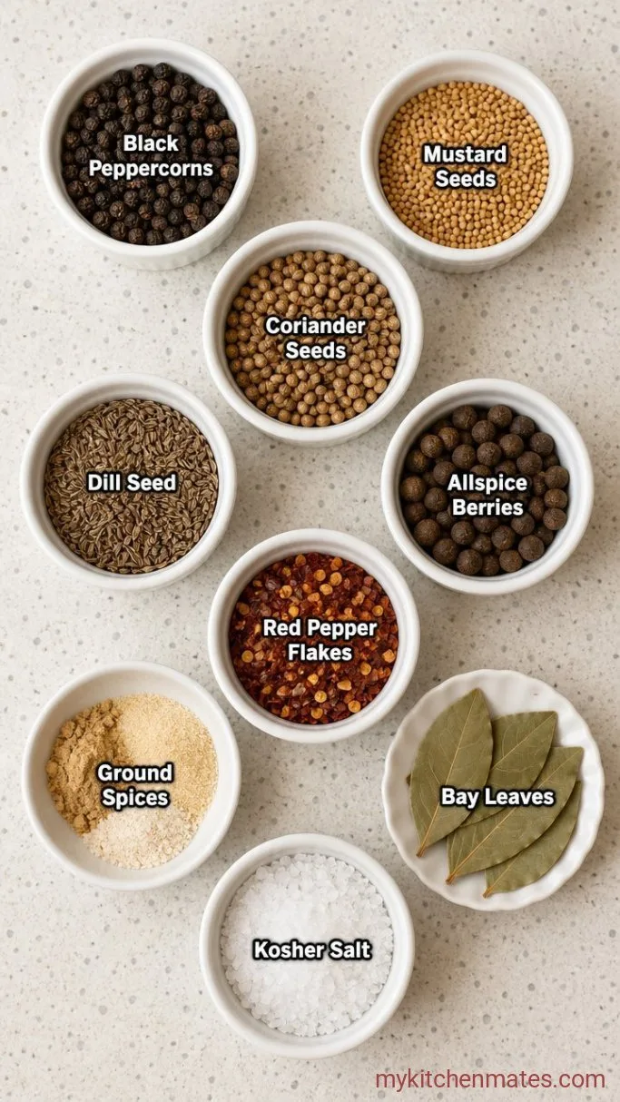 5-Minute Homemade Corned Beef Seasoning Ingredients