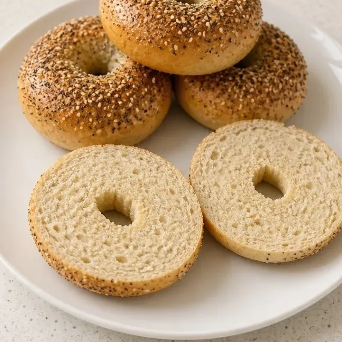 Cottage Cheese Bagels