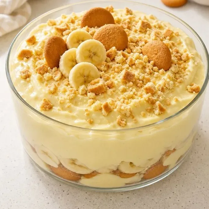 Cottage Cheese Banana Pudding