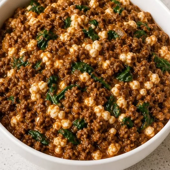 15-Minute High-Protein Cottage Cheese Beef Bowl Cottage Cheese Beef Bowl