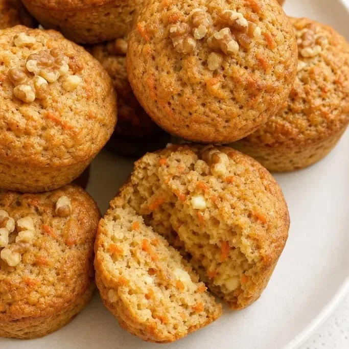Moist Cottage Cheese Carrot Cake Muffins Cottage Cheese Carrot Cake Muffins