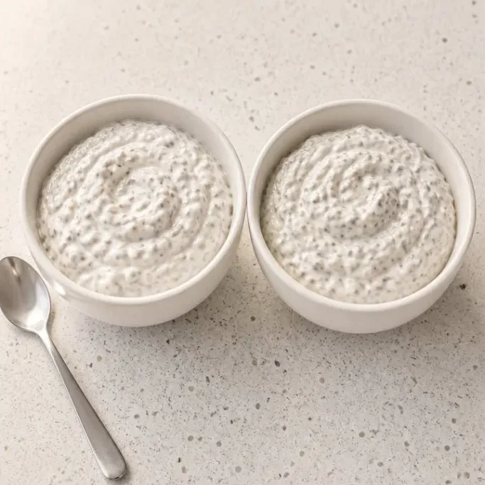 Cottage Cheese Chia Pudding